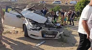 Şırnak'ta otomobil şarampole devrildi: 4 ağır yaralı