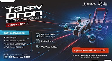 T3 FPV Dron Eğitim Programı için başvurular başladı
