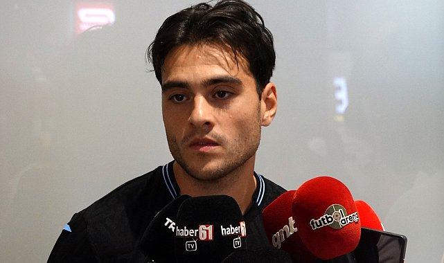 Trabzonspor'un yeni transferi Aral Şimşir Trabzon'a geldi