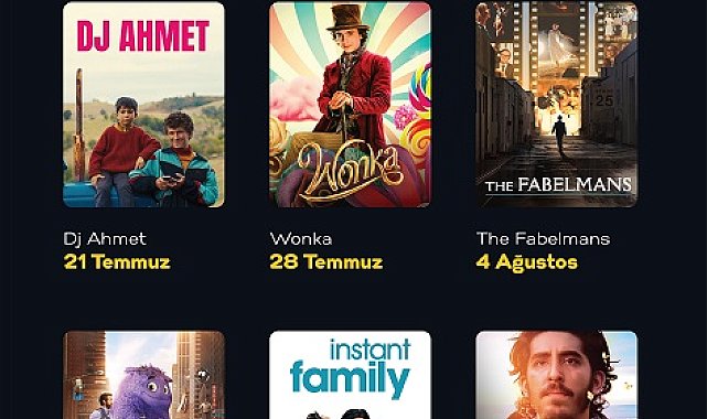 TV+ ile 'Açık Hava Sinema Geceleri' başlıyor