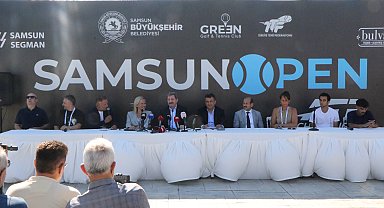 Uluslararası Samsun Open ATP Challenger 50 Tenis Turnuvası başladı